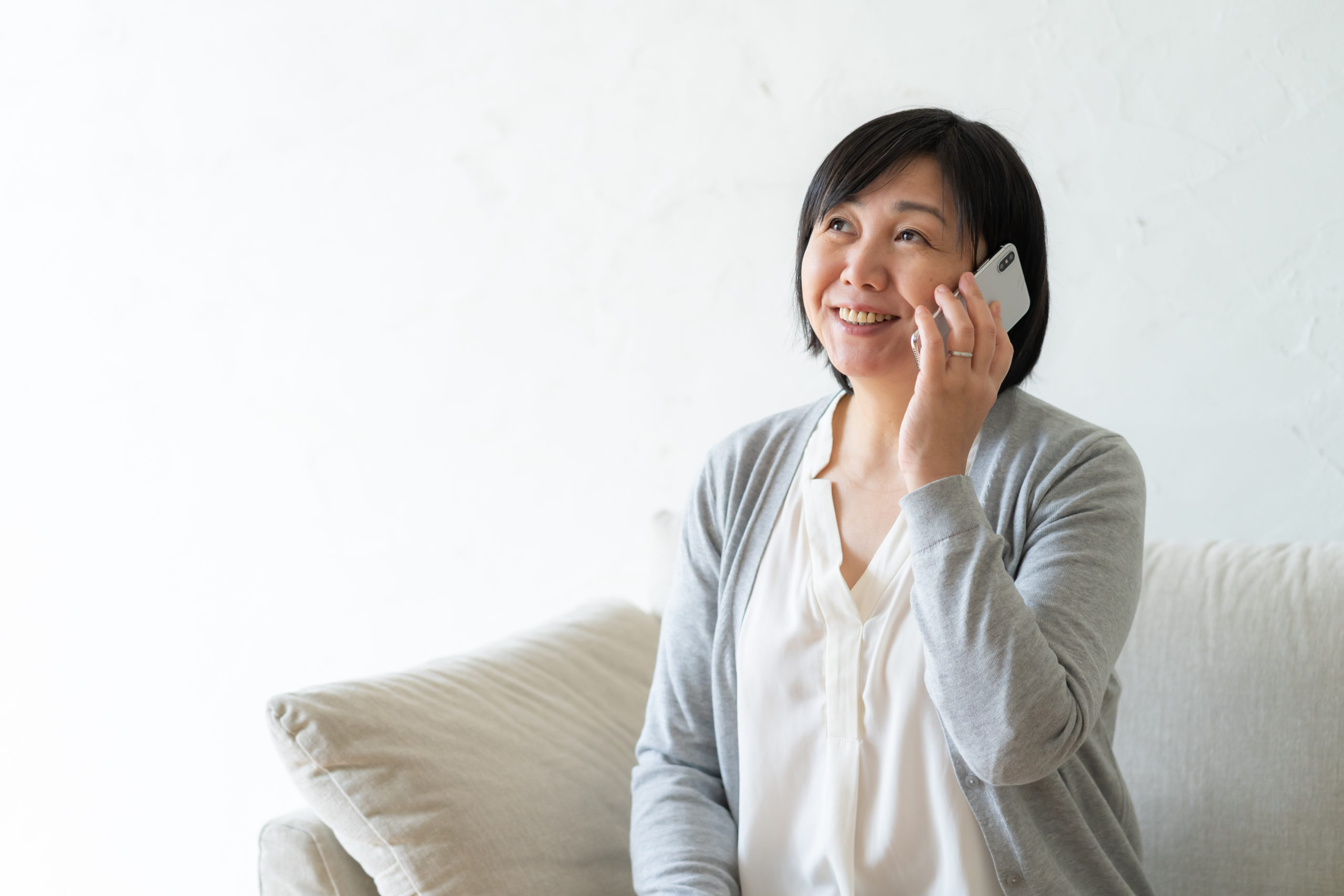 相談中の女性